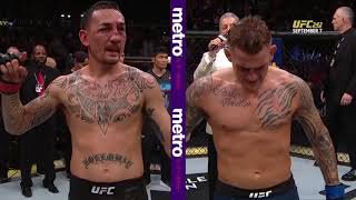 Dustin Poirier vs Max Holloway HIGHLIGHTS two great warriors  UFC 242 [upl. by Adlesirhc434]