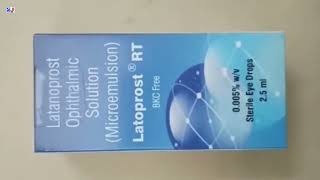 Latoprost RT Eye Drops  Latoprost RT BKC Free Eye drops  Latanoprost Ophthalmic Solution Uses [upl. by Kennet194]