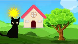 This Black Cat Song  Nursery Rhyme for kids [upl. by Raina]