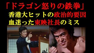 【ブルース・リー】ドラゴン怒りの鉄拳 香港大ヒットの政治的要因／東映のミス【大山倍達】【千葉真一】 [upl. by Lauro]