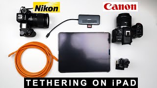 How to Tether Your Mirrorless Camera to an iPad  Cascable  Nikon Z6II  Canon R5c Not Capture One [upl. by Assetal]