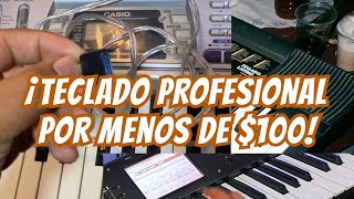 Un Teclado PROFESIONAL con menos de 100 dolares musichuayotuma teclado [upl. by Lucrece364]