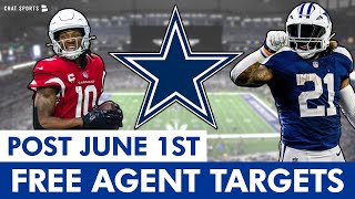 Dallas Cowboys Free Agent Targets After June 1st Ft Ezekiel Elliott DeAndre Hopkins amp Myles Jack [upl. by Weywadt]