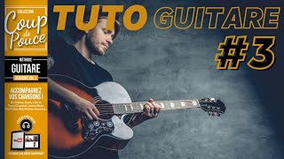 APPRENDRE LA GUITARE ACOUSTIQUE 3  Les premiers accords [upl. by Aihsyt]