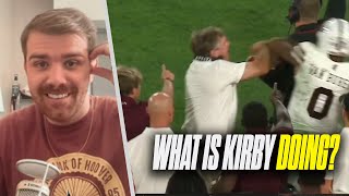 Kirby Smart SHOVES Player on Sideline [upl. by Nayd]