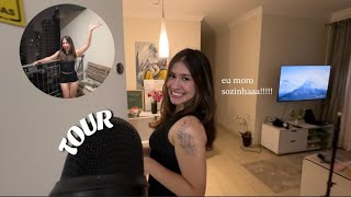 ASMR TOUR PELO MEU APARTAMENTO [upl. by Rape]