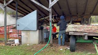 Making Sorghum Syrup at the John R Simon Sorghum Festival in West Portsmouth Ohio [upl. by Auston]