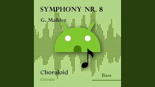 Symphony nr 8 Part I ref 54  71 choir II bass I Emphasised voice and other voices [upl. by Doloritas]