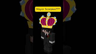 SCORPIUS IS BACK Mayor Prediction for Skyblock Year 385 shorts minecraft hypixel skyblock [upl. by Damha]