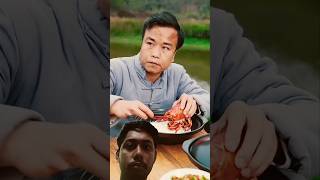 Trick me with a big lobster head TikTok Video Eating Spicy Food amp Funny Pranks Funny Mukbang short [upl. by Kabab215]