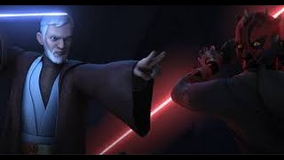 ObiWan Kenobi vs Darth Maul  Blu Ray 1080p HD [upl. by Lepine906]