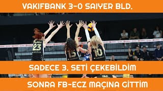 Vakıfbank 30 Sarıyer BLD Maçı 26102024 [upl. by Sancha]