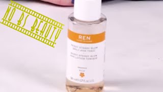 REN Clean Skincare  Ready Steady Glow Daily AHA Tonic Review [upl. by Dnalloh]