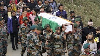 Funeral Service Of LTK Bin Choba Havildar 3 NH Assam Rifles TuensangNagaland [upl. by Edrahc75]