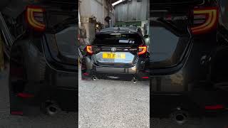 Standard Exhaust on GR Yaris [upl. by Flip]