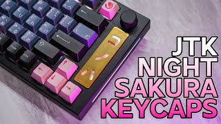 JTK Night Sakura  GMMK Pro Holy Pandas [upl. by Aniretac]