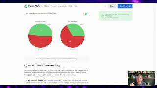 FOMC Meeting 0DTE amp 1DTE Trades [upl. by Fitalludba370]