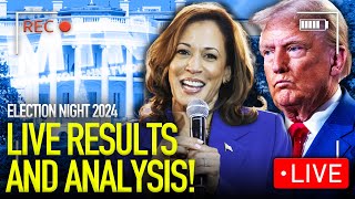 LIVE 2024 PRESIDENTIAL ELECTION  HARRIS VS TRUMP [upl. by Olpe]