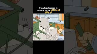 When peleas con tu hermano mayor americandad familyguy funny shorts shortsfeed shortsviral [upl. by Nitsruk]