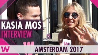 Kasia Moś Poland 2017 Interview  Eurovision in Concert 2017 [upl. by Coryden]