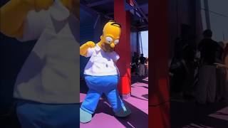 Homer Simpson Hit the Bye Bye Bye dance 😂 shorts [upl. by Filip498]