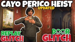 UPDATED Cayo Perico Replay Glitch Doors Glitch Pink Diamond SOLO GTA Online [upl. by Silyhp]