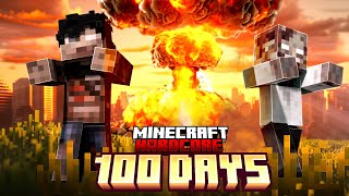 100 Days in a Nuclear Zombie Apocalypse in Hardcore Minecraft [upl. by Wahs]