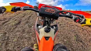 Riding This KTM EXC 150 Up Extreme Hill Climbs  Does it Have The Power [upl. by Culbert]