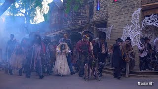 4K Monsters Unleashed  Opening Rope Drop at Knotts Scary Farm 2018 [upl. by Ahsir]