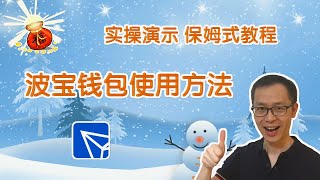 波宝钱包  波宝PRO保姆级教程 实操演示。波场链官方钱包波场钱包Tronlink下载安装使用教程 [upl. by Smaj]