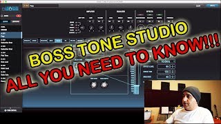 BOSS KATANA  TONE STUDIO EDITOR  ALL YOU NEED TO KNOW [upl. by Alliber]