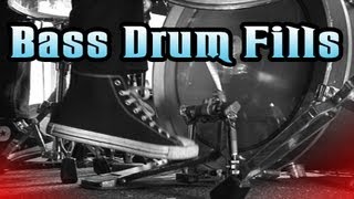 Drum Fills Intermediate Bass Drum Technique [upl. by Enetsuj]