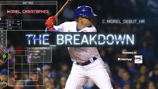 Cubs Rookie Christopher Morel Breaks Down His MLB Debut Home Run [upl. by Kaitlin]