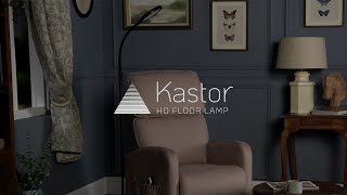 See The Kastor HD Floor Lamp In Action [upl. by Ecnedurp756]