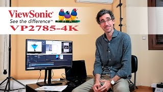 REVIEW VIEWSONIC VP27854K PROFESIONAL  Monitor para Fotografía Video y Edición [upl. by Trubow606]