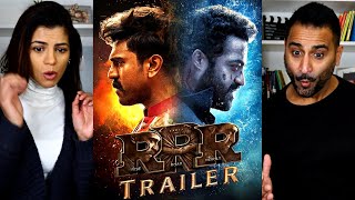 RRR Trailer  REACTION  NTR Ram Charan Ajay Devgn Alia Bhatt  SS Rajamouli [upl. by Ragas946]