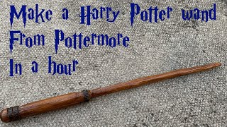 Make your Harry Potter quotPottermorequot wand in an hour [upl. by Kaczer]