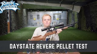 Daystate Revere PCP Air Rifle Pellet Test  Ronnie Sunshines [upl. by Desiree]