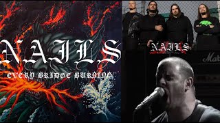 Nails release new song “Give Me The Painkiller” off album “Every Bridge Burning“  tour [upl. by Llevron]