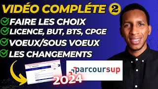 Parcoursup  Comment faire les choix de formation Parcoursup  formuler les vœux sous vœux [upl. by Valery]