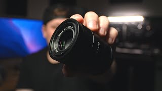 Underrated Portrait Lens  Sony Zeiss 55mm f18 REVIEW [upl. by Aoket94]