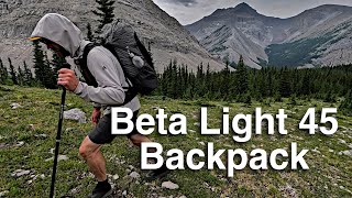 Black Diamond Beta Light 45 Backpack Review [upl. by Ruffina695]