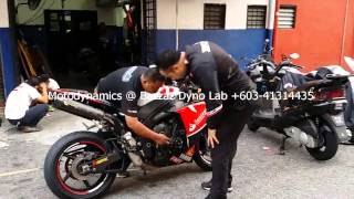 Yamaha R1 Bazzaz ZFI Fine Tuning  Motodynamics Technology Malaysia [upl. by Adnolay]