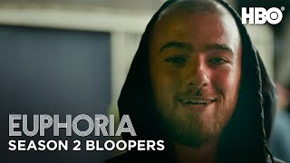 the official blooper reel  euphoria season two  hbo [upl. by Otrepur]