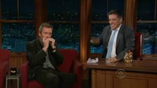 Hugh Laurie Wins Craig Ferguson Mouth Organ [upl. by Campos]