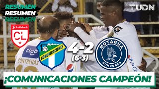 Highlights  Comunicaciones 4632 Motagua  CONCACAF League  Final  TUDN [upl. by Elehcim247]