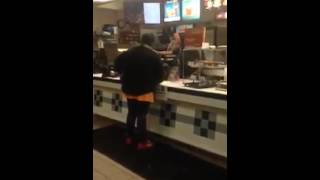 Pissed off woman goes off to manager at McDonalds [upl. by Yrbua581]