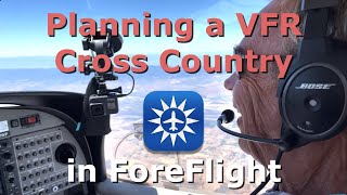 Planning a VFR Cross Country in ForeFlight [upl. by Carrel]