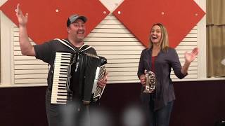 The Pennsylvania Polka by Mollie B and Ted Lange Home sessions 1 [upl. by Rachelle]