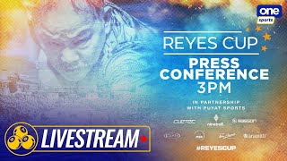 LIVE Press Conference of the inaugural Reyes Cup  October 14 2024 [upl. by Sherl343]